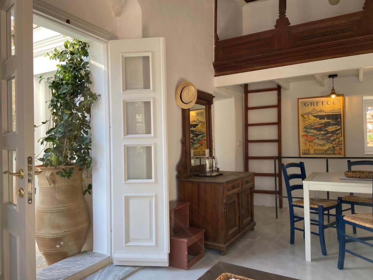 Villa Little Blue In Chorio, Symi Exterior foto