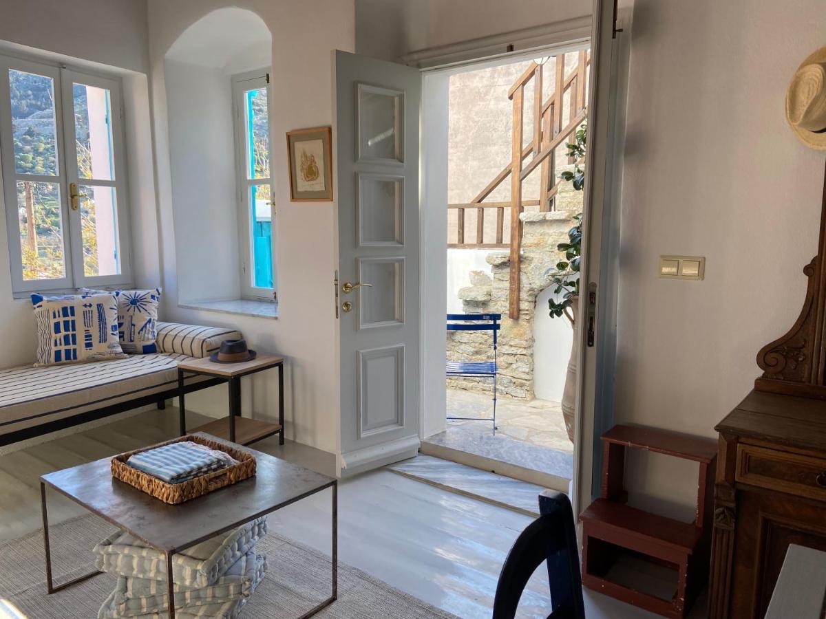 Villa Little Blue In Chorio, Symi Exterior foto