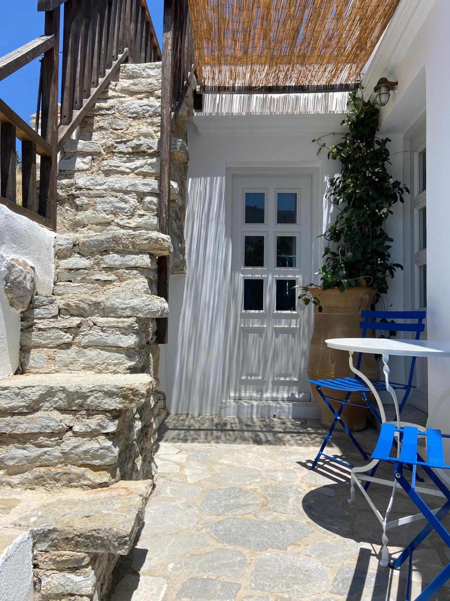 Villa Little Blue In Chorio, Symi Exterior foto